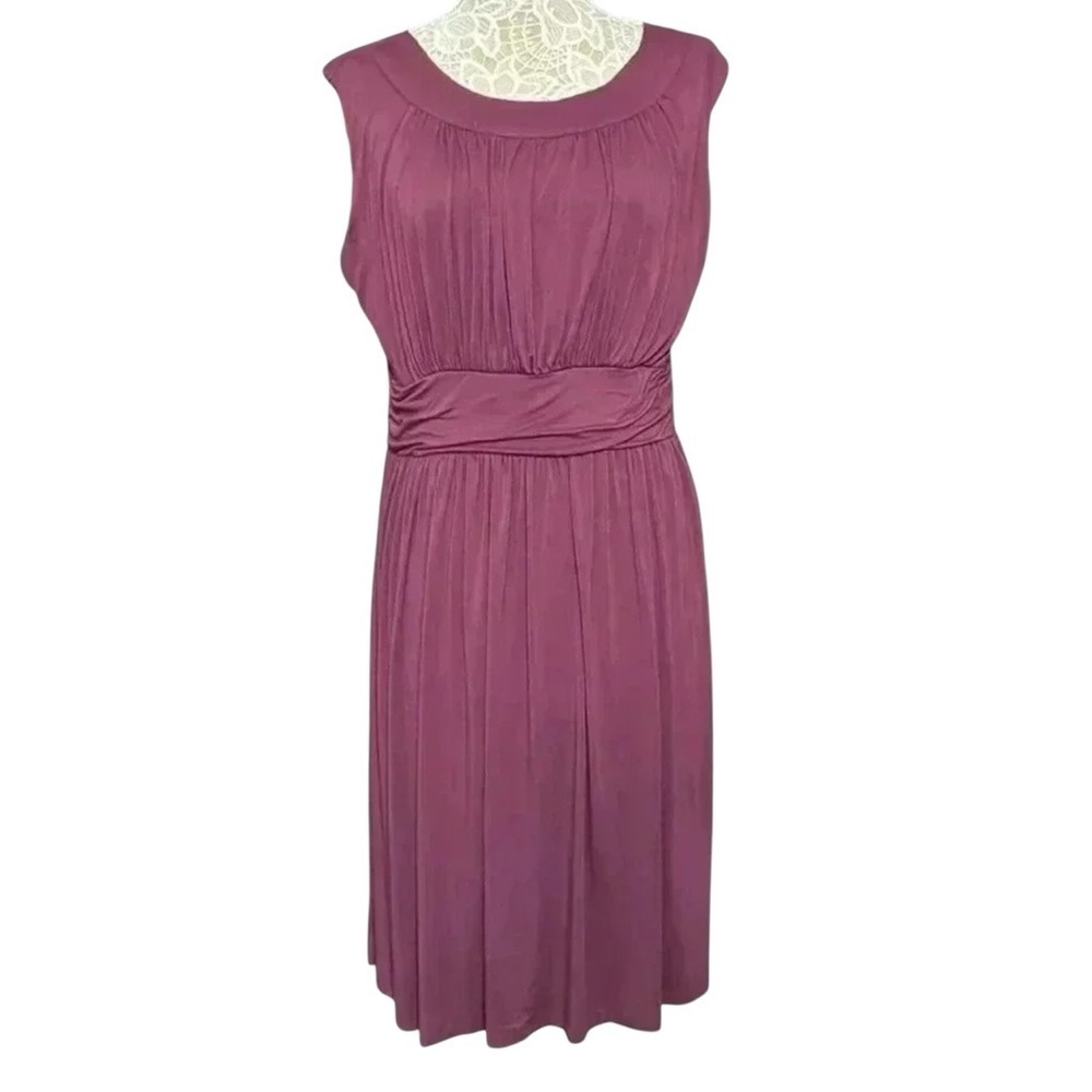 Beautiful Plum Dress - Picture 4 of 5